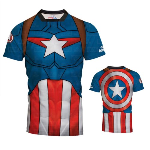 마블 캡틴아메리카 티셔츠
