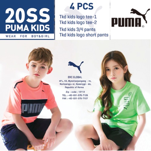 PUMA 2020 하복 4PCS (상의2+하의2)